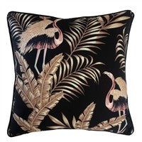 OUTDOOR CUSHION BELLAGIO PALMS AND FLAMINGOES 45X45CM