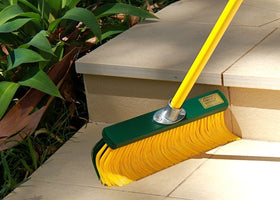 RAKE BROOM 45CM WITH 1.4M TELESCOPIC HANDLE