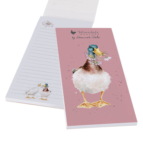 MAGNETIC SHOPPING PAD - DUCK & DAISIES
