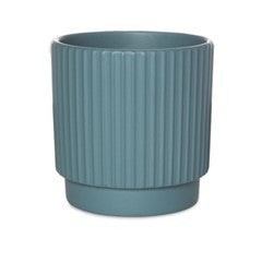CONNER COVER POT ISLAND TEAL 18CM