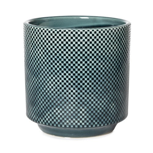 ISA COVER POT 18CM ISLAND TEAL