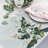 DINING PLACEMAT SET OF 4 - NATIVE FLORA WHITE COLLECTION