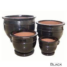 BELLY POT BLACK SMALL