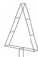 TOPIARY FRAME - TRIANGLE