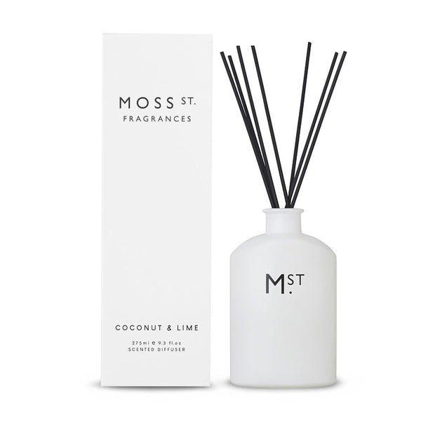 MOSS ST DIFFUSER COCONUT AND LIME 275ML