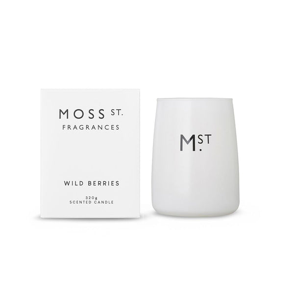 MOSS ST CANDLE WILD BERRIES 320G